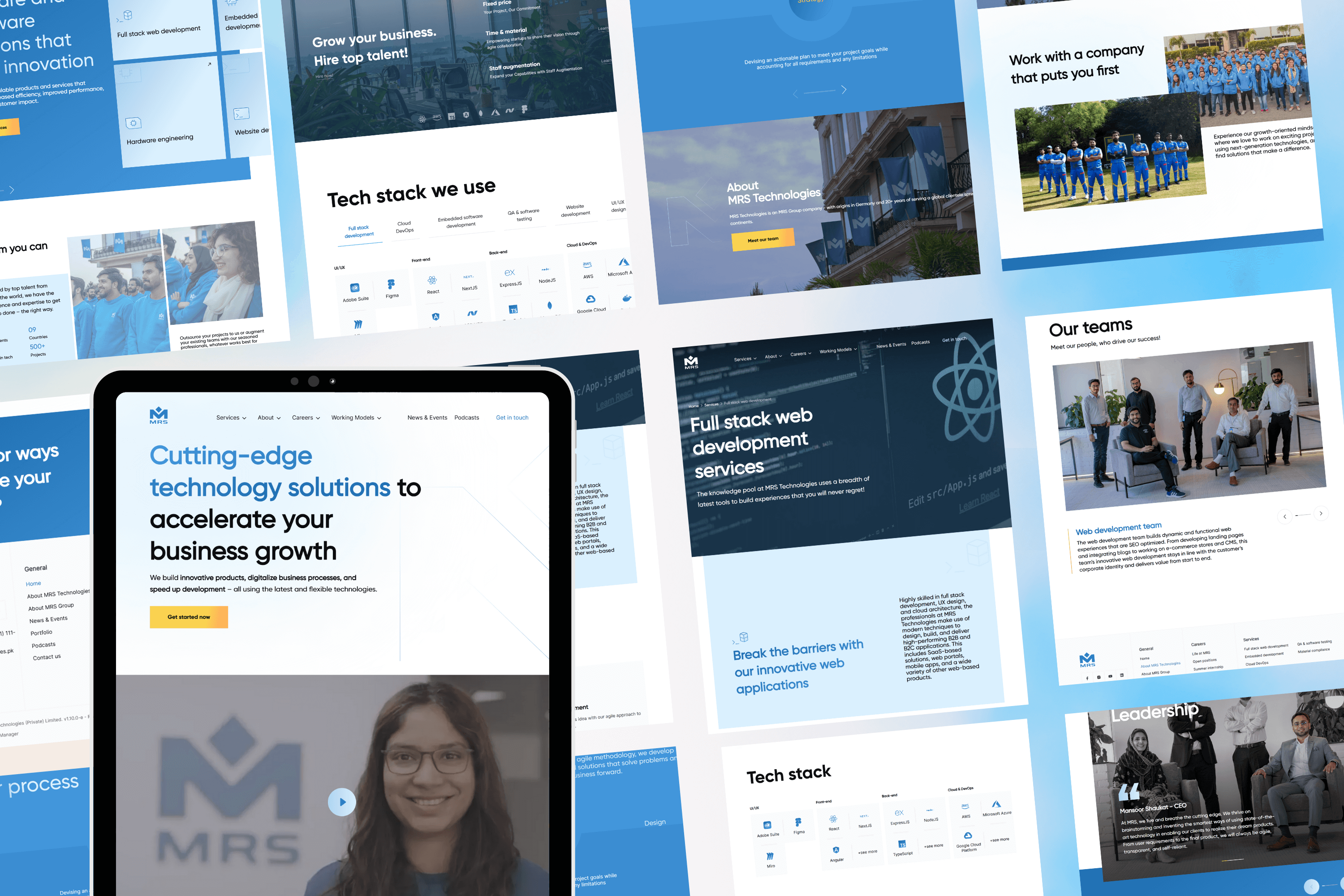 MRS Technologies Global Website