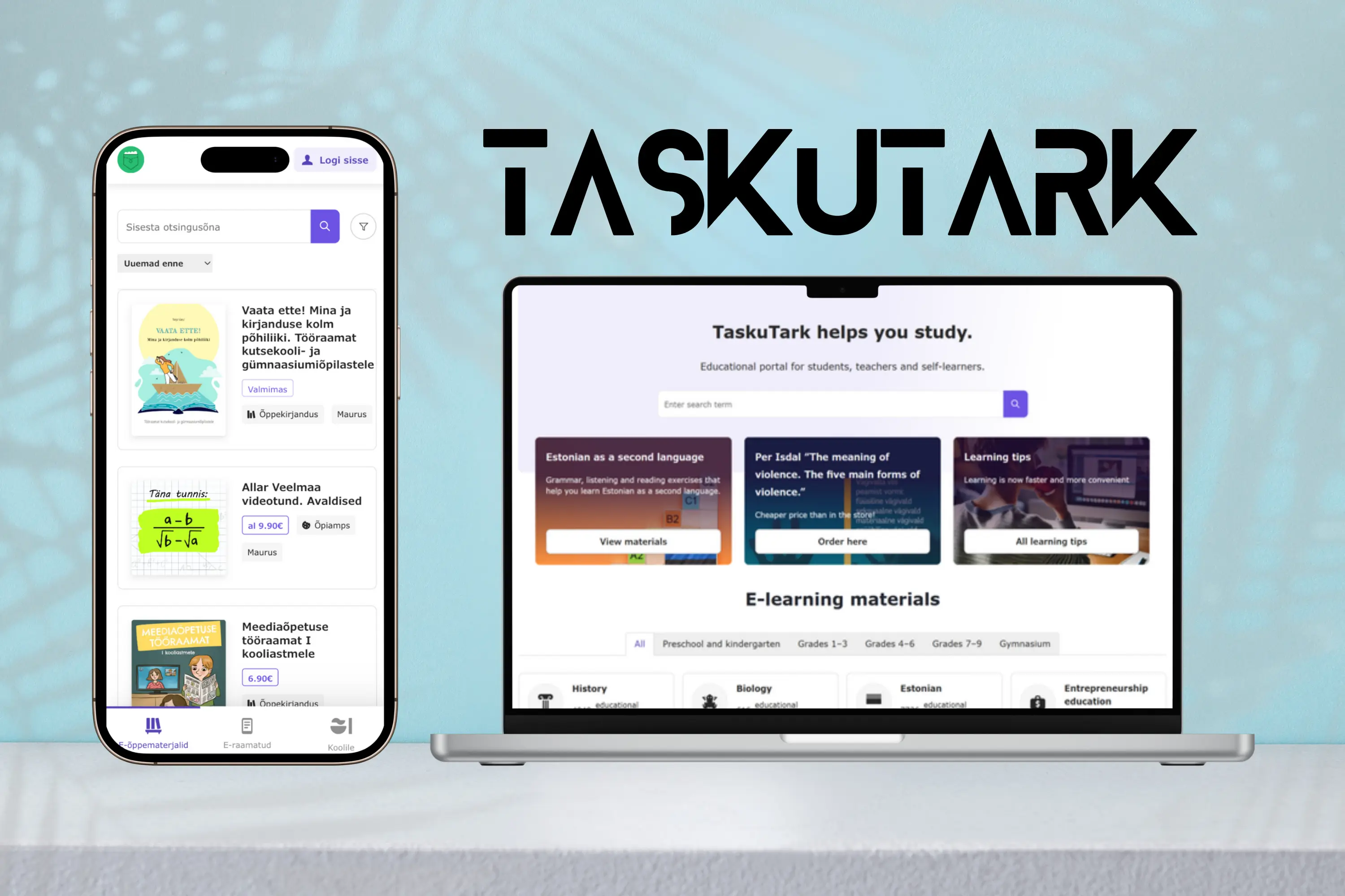 TaskuTark Learning Management System